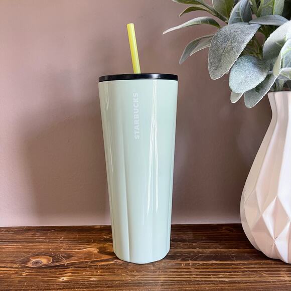 NWT STARBUCKS STAINLESS STEEL COLD TUMBLER - Picture 1 of 3
